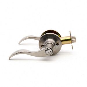 WEKIS ขายส่งอุปกรณ์ล็อคประตูแบบฝัง 60 มม. สำหรับสหรัฐอเมริกาและแคนาดา ทนทาน ไม่ใช้กุญแจ พร้อมกุญแจ 3 ดอก มาตรฐาน ANSI เกรด 1 ชุบสังกะสี - Product Image 1