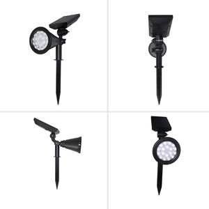 Lampe <span class=keywords><strong>solaire</strong></span> led imperméable conforme à la norme ip65, <span class=keywords><strong>spot</strong></span> lumineux, éclairage de paysage, idéal pour un jardin, <span class=keywords><strong>200</strong></span> <span class=keywords><strong>lumens</strong></span>, 1 unité, meilleures ventes - Product Image 2