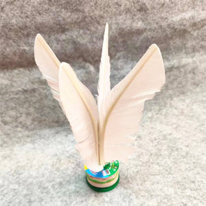 Pedido a granel precio barato blanco colorido Kick Shuttlecock pluma de ganso <span class=keywords><strong>Jianzi</strong></span> al por mayor - Product Image 4