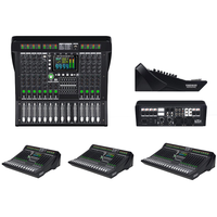 Konsol Mixing 10.14.18-way dengan Amplifier, Pemutar Komprehensif Layar LCD Besar 5-inci, Perangkat Efek Digital 99 Mode Ganda