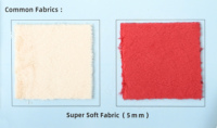 Paquet de matériel de jouet en peluche tissu super doux polaire berbère tissu de poils de lapin simulés
