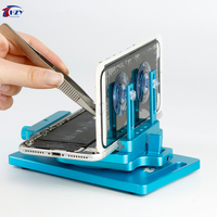 Séparateur d'écran LCD multifonctionnel H-601S, support rotatif pour réparation de téléphone avec pince réglable, 360° °   Outil de démontage pivotant