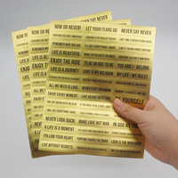 Autocollants personnalisés A4 A5 A6 en papier adhésif pour agenda, feuilles d'autocollants prédécoupés imprimés pour enfants