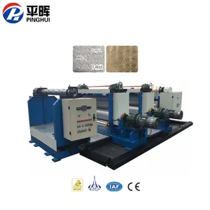 1-30m/min Operation Speed Automatically Controlled Aluminum Foil Embossing Machine Line