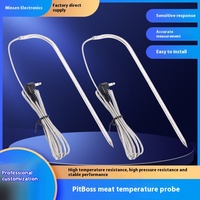 Penjualan langsung pabrikan PB-1250 pengganti panggangan barbekyu Probe suhu RTD sensor suhu tinggi pemeriksaan daging PT1000