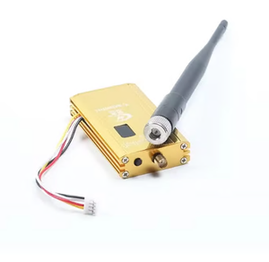 Transmisor y Receptor de Audio y Video Inalámbrico FPV de 1.2 GHz y 1.5 W, Pantalla Digital, 1500 mW, 8CH/12CH, CC 12 V, para Drones - Product Image 6