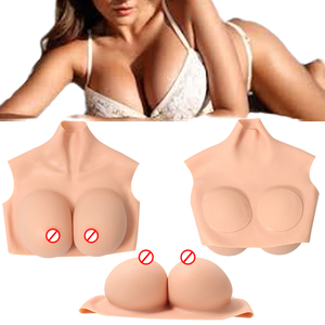 Hot Selling High Neck Silicone Breast <strong>Crossdresser</strong> Silicone <strong>Bodysuit</strong> Male to Female Full Silicone Body Drag Queen Boobs - Product Image 1