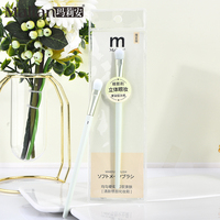 Pinceau de maquillage OEM/ODM de soutien d'ombre à paupières de cheveux doux à poignée confortable unique de haute qualité