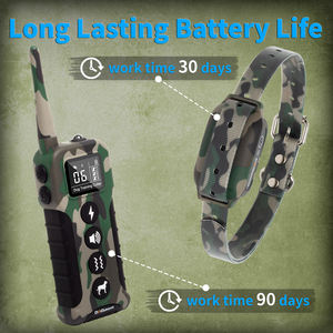 रिमोट कंट्रोल ट्रेनर के साथ तीन कुत्तों को एक साथ प्रशिक्षित कर सकते हैं कुत्ते इलेक्ट्रिक प्रशिक्षण कॉलर कुत्ते प्रशिक्षण कॉलर - Product Image 6