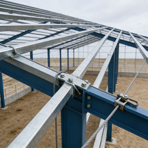 Edificio Prefabricado para Granja, Establos para Ganado, Construcción Metálica para Ganado, Cobertizo para Animales - Product Image 2