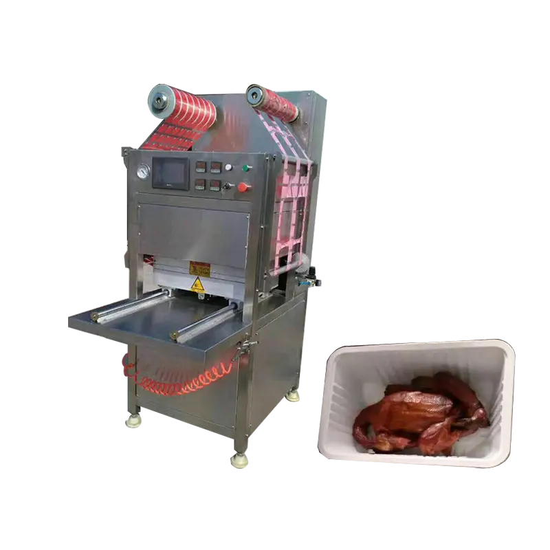 Modified Atmosphere Vacuum Packaging Machine/Vacuum container sealing machine with modified atmosphere