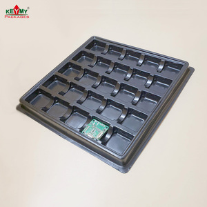 plastic blister tray, customize antistatic PVC blister tray for electronic components, PCBA package