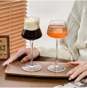Verres à cocktail uniques Nick et Nora, gobelets gravés et texturés, verres à vin en cristal pour <span class=keywords><strong>martini</strong></span>, pour la verrerie de bar - Product Image 3