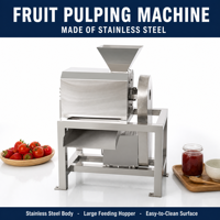 Automatische Guave-Tomaat Pulper en Sapcentrifuge van RVS, Industriële Fruitpers, 380V Hoogspanning