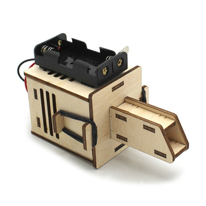 OKYN-A6024 <b>DIY</b> Wooden Vacuum Cleaner Science Experiment <b>Kit</b> for Students - Product Image 3