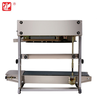 Machine de scellage horizontale et verticale automatique DBF 900 en acier inoxydable, machine de scellage à bande continue