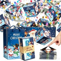 Kotak Hadiah Natal Kertas 2026, Kotak Hadiah Natal Kreatif, Hadiah Hari Valentine Kreatif