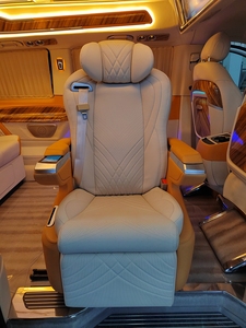 Nouveau Siège Électrique en Cuir de Luxe VIP avec Écran Tactile pour MPV, Limousine, Van, Minibus, Camping-car - Product Image 4