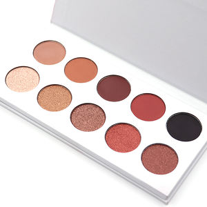 Пользовательские 10 цветов высокого качества тени для век макияж Палитра Водонепроницаемый - Product Image 2