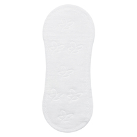 Bon coton ultra mince jetable 140 150 mm protège-slips blanc pur pour les femmes