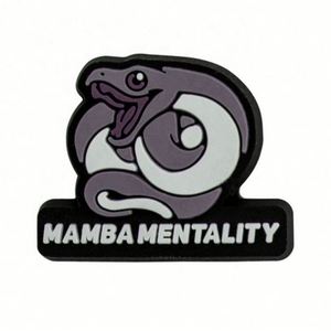 Custom Magnetic 3D PVC School Lapel Pin Badge Factory Embossed Rubber Logo Sequin Decoration Silicone Label Nickel-Free Finish - Product Image 2