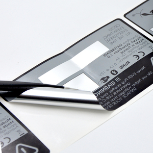 Tùy chỉnh điện tử sản phẩm logo nhãn không thấm nước kết dính mạnh mẽ in nhãn tên nơi - Product Image 2