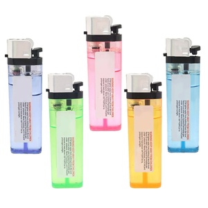 Encendedor <span class=keywords><strong>de</strong></span> Cigarrillos Clásico al por Mayor, <span class=keywords><strong>de</strong></span> Plástico Transparente, Colorido, Económico - Product Image 1