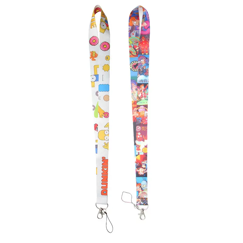 Komedie Toekomstige Wereld Avontuur Telefoon Lanyard Multi-Color Id Card Telefoon Tag Camera Sleutelhanger Lanyard