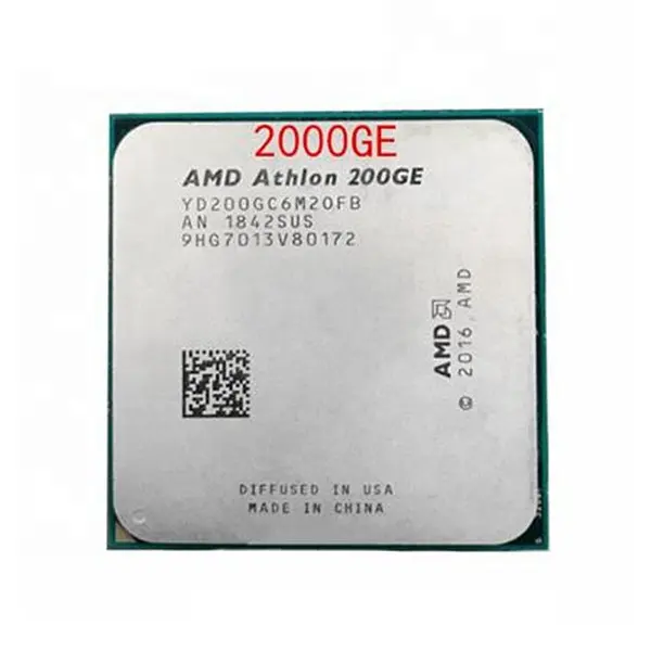 وحدة معالجة مركزية رخيصة السعر AMD 200GE AMD Athlon 200GE