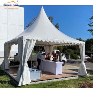 Carpa de Aluminio Blanca Tipo Chapiteau - Gran Carpa Exterior para Bodas, Eventos Religiosos y Multitudes, 100 Personas, Impermeable y Resistente a los Rayos UV - Product Image 5