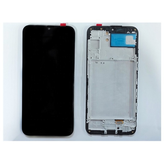 Mobile Phone LCD Digitizer Assembly for A24 4G with In-cell Technology 6.5" Display Frame Replacement 1 Year Warranty