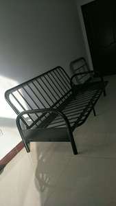 Metal Type <b>Platform</b> <b>Bed</b> King-Full Size Convertible <b>Bed</b> <b>Frame</b> Dormitory Construction Single Tier Coated Pipe Manufacturers Sell - Product Image 5