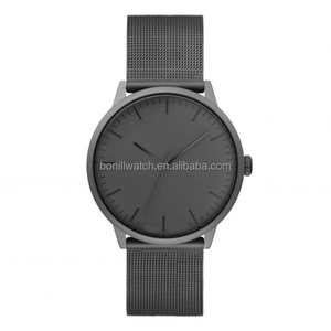 BONILL nouveautés <span class=keywords><strong>montre</strong></span> à <span class=keywords><strong>quartz</strong></span> en acier inoxydable de luxe pour hommes d'affaires 3BAR mouvement citoyen lumineux résistant à l'eau - Product Image 3