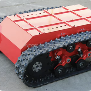 Bán Hot Powered cao su theo dõi Chassis 10TN cao su theo dõi khung gầm gầm điều khiển từ xa Crawler dưới vận chuyển - Product Image 1