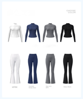 Ensemble de yoga 2 pièces rayé taille haute avec logo personnalisé, pour la course et le sport, effet lifting des fesses et amincissant, vêtements de sport sensation seconde peau