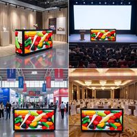 Pantalla LED Portátil Plegable para DJ con Ruedas, Cabina de DJ Móvil para Festivales al Aire Libre, Bodas, Alquiler