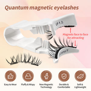 Nuovo Arrivo Set Ciglia Magnetiche Quantum Magnet Ciglia Magnetiche a Doppio Strato Senza Colla Né Eyeliner - Product Image 3