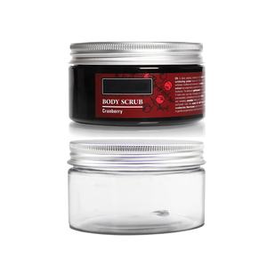 Conteneur d'emballage cosmétique vide marron, avec large bouche, en plastique, pour toutes les <span class=keywords><strong>cr</strong></span>èmes de sommeil, rond, conteneur d'impression, 89/400 ml, 200 pièces, en stock - Product Image 1