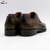Chaussures Oxford en cuir pour hommes Cie Ox13, personnalisées, de haute qualité, faites à la main, confortables et luxueuses, à bout fermé et à lacets
