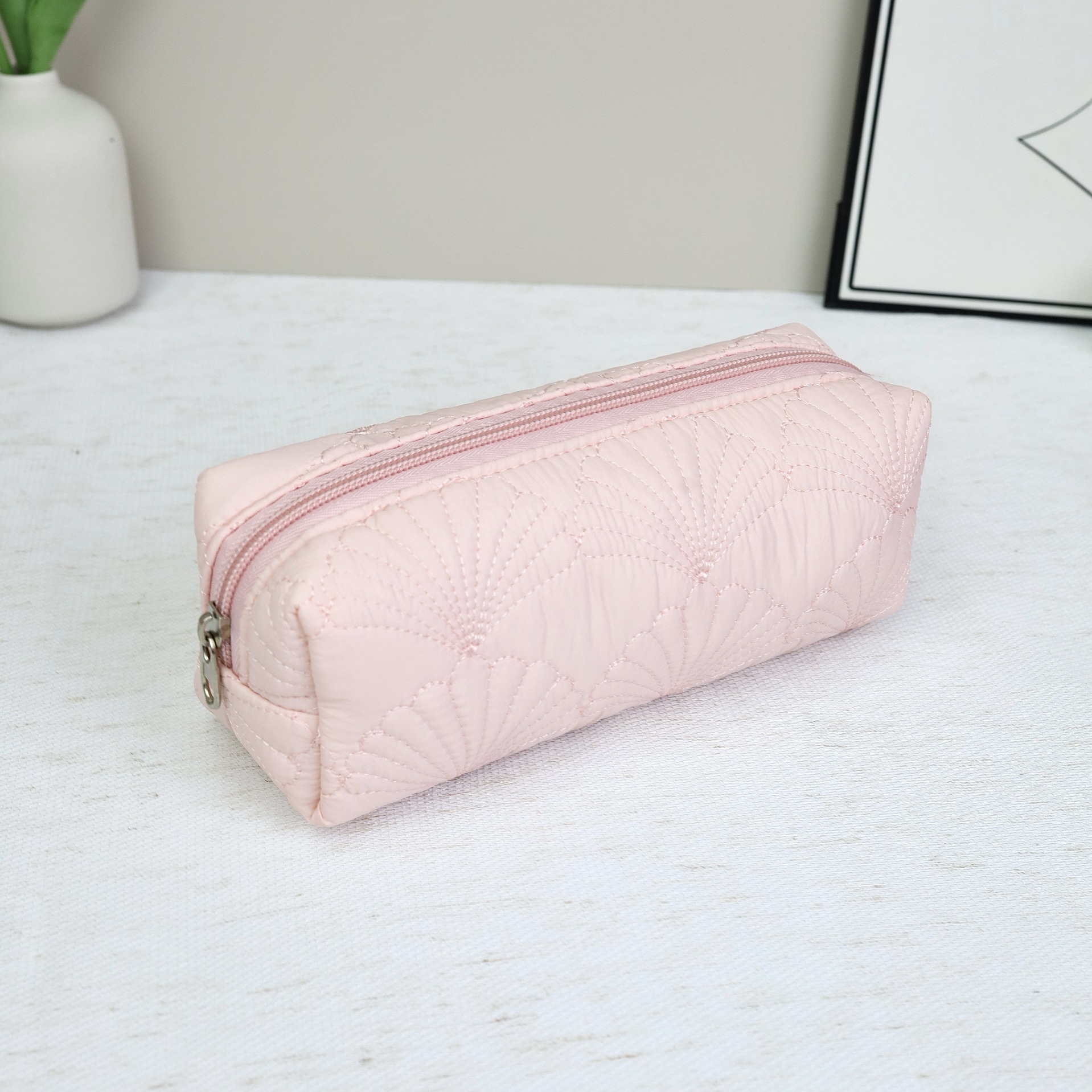Coquillage rose [Petit format - trousse]