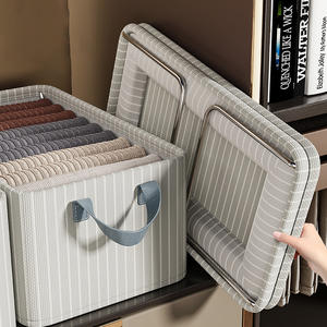 Caja de Almacenamiento Plegable de Tela Oxford para Ropa, Organizador de Hogar, Contenedor Plegable de Tela No Tejida, Venta al Por Mayor - Product Image 4