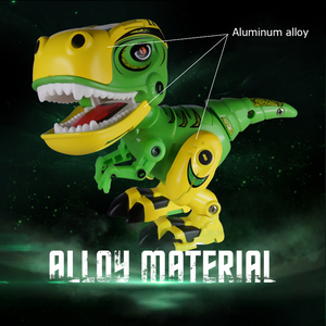 Moulé sous pression Dino métal alliage B/O électrique Tyrannosaurus Rex mécanicien petit <span class=keywords><strong>dinosaure</strong></span> <span class=keywords><strong>robot</strong></span> <span class=keywords><strong>jouet</strong></span> avec lumière sonore - Product Image 2