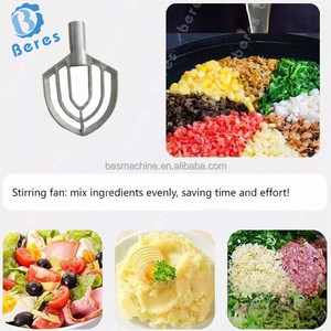 Mới 10L hành tinh điện Bột nhào trộn máy thương mại sử dụng năng suất cao bột Mill tương thích trứng Beater bánh - Product Image 4