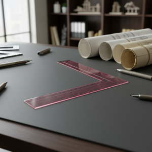 कारखाने प्रत्यक्ष बिक्री प्लास्टिक 16 सेमी और 8 "l वर्ग शासक सिलाई डिय क्राफ्ट प्रोजेक्ट ओम स्वीकार करते हैं - Product Image 5