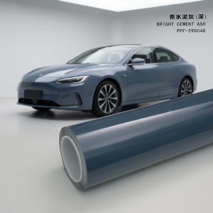 Film PPF TPU 1,52*15M, 568 couleurs, garantie 10 ans, film mat nacré noir changeant de couleur, rouleau de vinyle gris pour covering automobile - Product Image 5