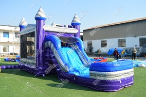 Toboggan aquatique gonflable <span class=keywords><strong>d</strong></span>'aventure, château gonflable, toboggan aquatique gonflable à vendre - Product Image 5