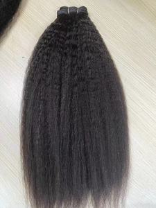 Chất Lượng Hàng Đầu Mông Cổ Kinky Xoăn Con Người Remy Tóc Giả - Product Image 6