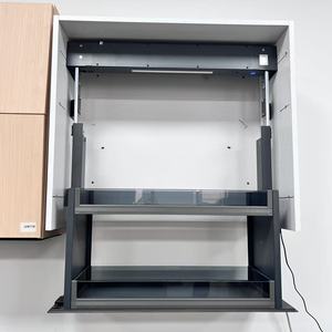 VBOSR New Arrival Modern Aluminum Alloy Electric <strong>Kitchen</strong> Cabinet Smart Lifting System Lift <strong>Kitchen</strong> Basket <strong>Storage</strong> Organizer <strong>Unit</strong> - Product Image 1