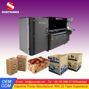 Sunthinks bán chạy nhất sc600 lớn Định dạng duy nhất vượt qua máy in kỹ thuật số cho sóng hộp carton máy in - Product Image 3
