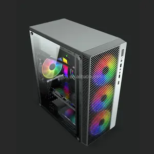 ATX Desktop Computer Case Gaming PC Cases For Business Office Games Desktop Console Case